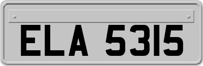 ELA5315