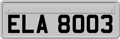 ELA8003