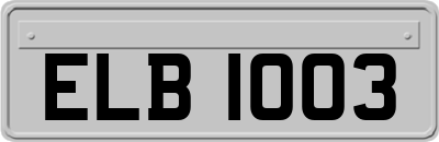 ELB1003