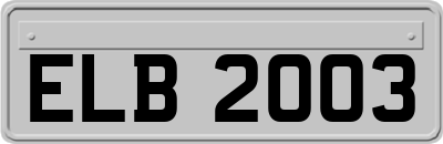ELB2003