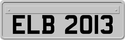ELB2013