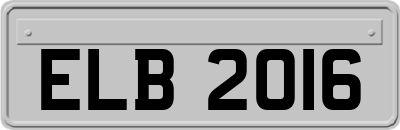 ELB2016