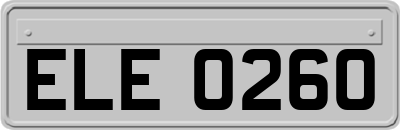 ELE0260