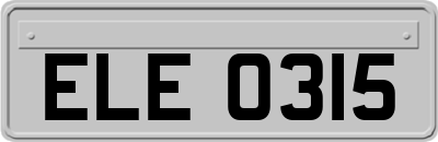 ELE0315