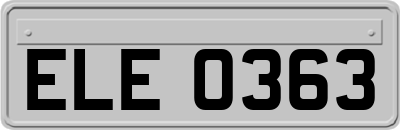 ELE0363