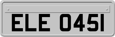 ELE0451