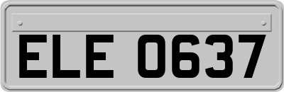 ELE0637