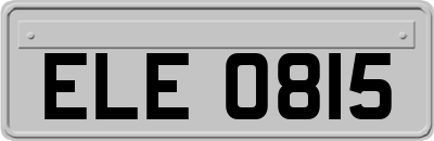 ELE0815