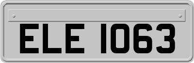 ELE1063