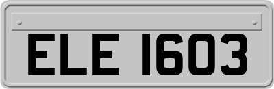 ELE1603