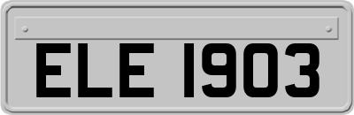 ELE1903