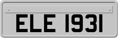 ELE1931
