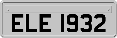 ELE1932