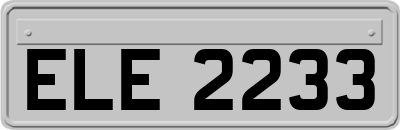 ELE2233