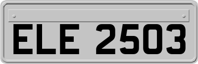 ELE2503