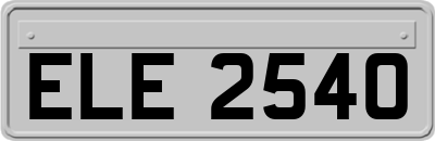 ELE2540