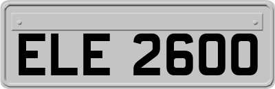 ELE2600