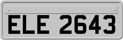 ELE2643