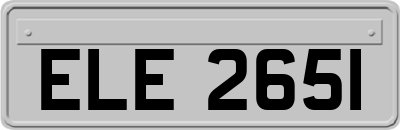 ELE2651