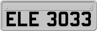 ELE3033