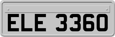 ELE3360