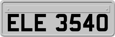 ELE3540