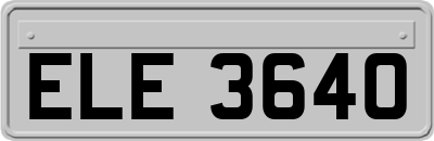 ELE3640