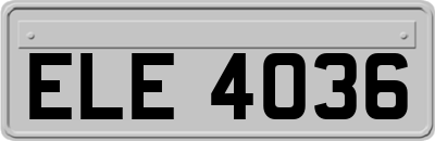 ELE4036