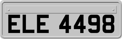 ELE4498
