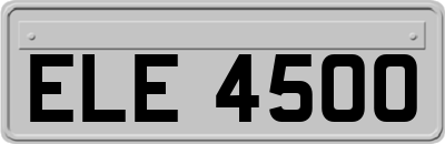 ELE4500