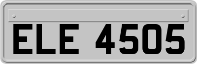 ELE4505