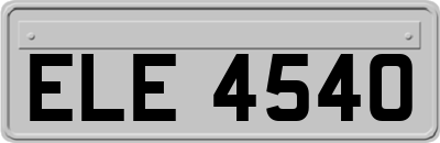ELE4540