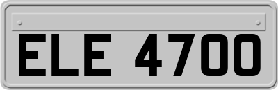 ELE4700
