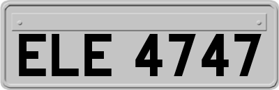 ELE4747