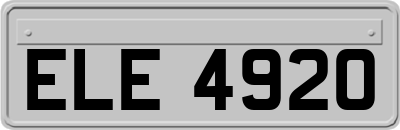 ELE4920