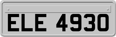 ELE4930