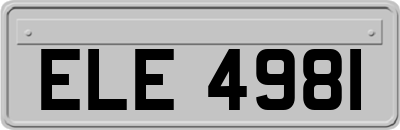 ELE4981