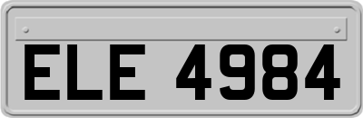 ELE4984