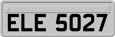 ELE5027