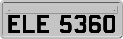 ELE5360