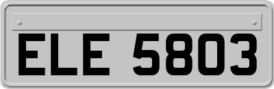ELE5803