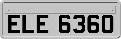 ELE6360