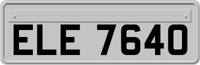 ELE7640