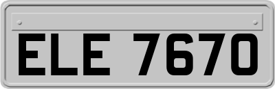 ELE7670