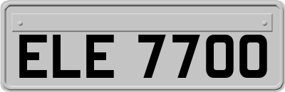 ELE7700