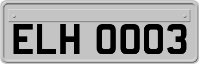 ELH0003