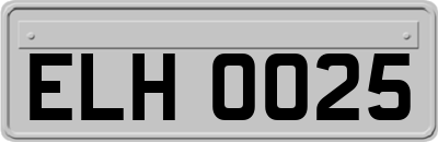 ELH0025
