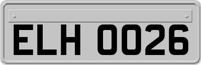 ELH0026