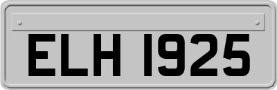 ELH1925