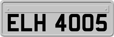 ELH4005